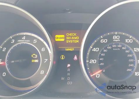 2008 Acura Mdx Technology Package из США, поврежденный, VIN 2HNYD283X8H514330